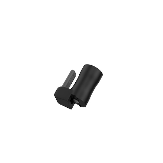 BLACKDECKER black plastic tool accessory, SKU BCKM1016KSR, front angle on white background.